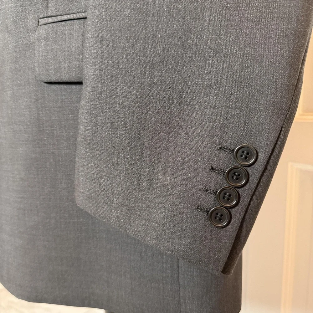 Missoni Blazer Mens 40L Gray 3 Button Made‎ In Italy Suit Jacket Sport Coat